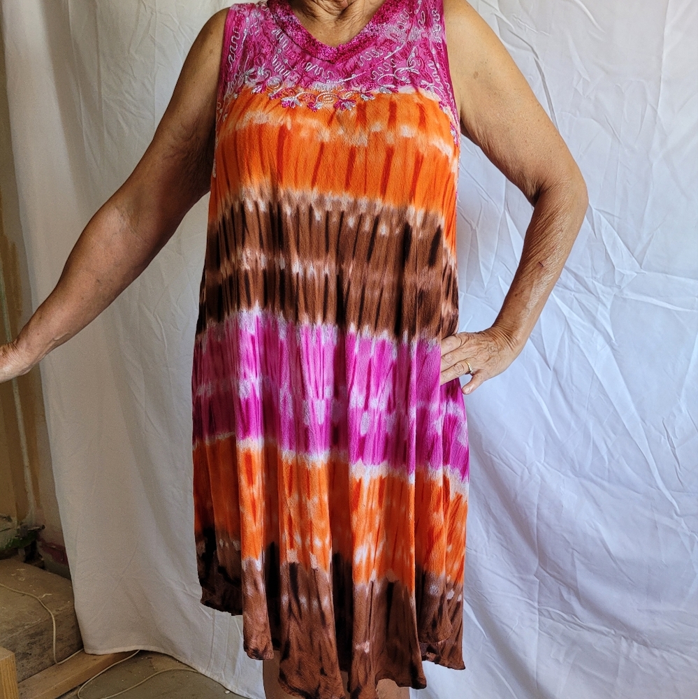 No Brand Tye Dye Summer Dress